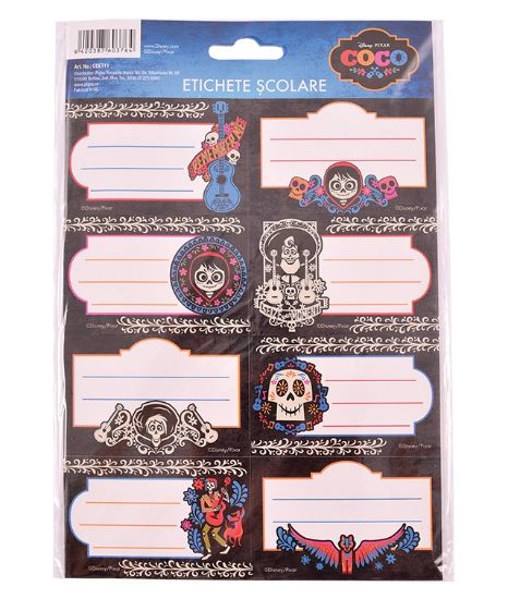 Poza cu ETICHETE SCOLARE 40/SET COCO PIGNA