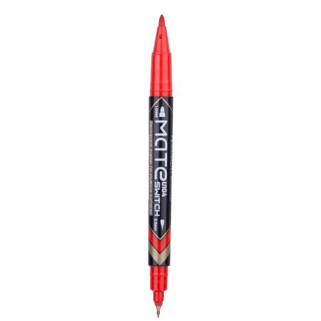 Poza cu MARKER CD 2 CAPETE 0.5/1MM ROSU DELI