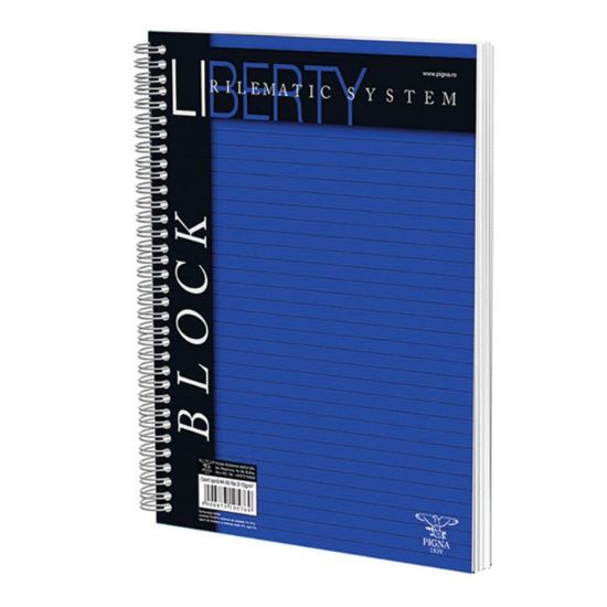 Poza cu CAIET SPIRA A4 80 FILE DICTANDO LIBERTY PIGNA