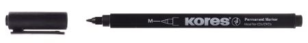 Poza cu MARKER CD NEGRU 1.0MM KORES