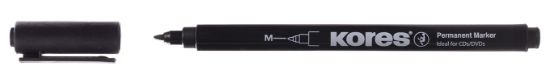 Poza cu MARKER CD NEGRU 1.0MM KORES