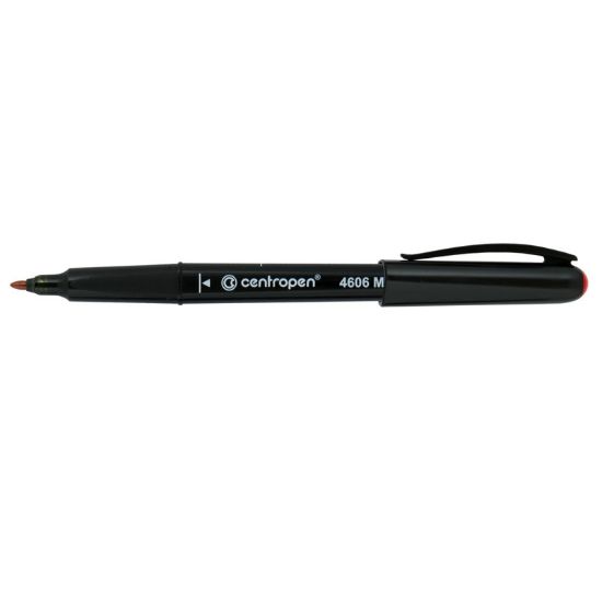 Poza cu MARKER CD ROSU 1.0MM 4606M CENTROPEN