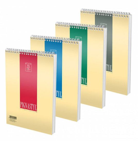 Poza cu BLOC NOTES SPIRA A5 80 FILE DICTANDO STYLE PIGNA