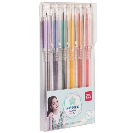 Poza cu SET 6 BUC PIX CU GEL PASTEL DELI