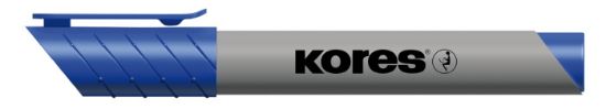 Poza cu MARKER FLIPCHART ALBASTRU 3MM ECO KORES