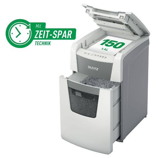 Poza cu DISTRUGATOR AUTOMAT DOC IQ OFFICE CROSS-CUT 150 COLI P4 LEITZ