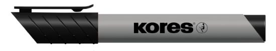 Poza cu MARKER FLIPCHART NEGRU 3MM ECO KORES