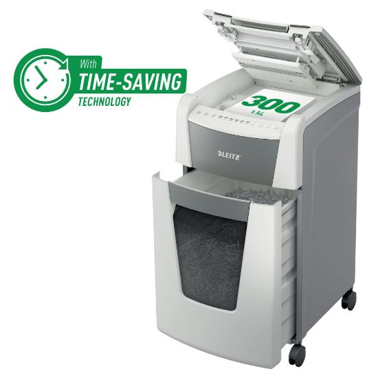 Poza cu DISTRUGATOR AUTOMAT DOC IQ OFFICE CROSS-CUT 300 COLI P4 LEITZ
