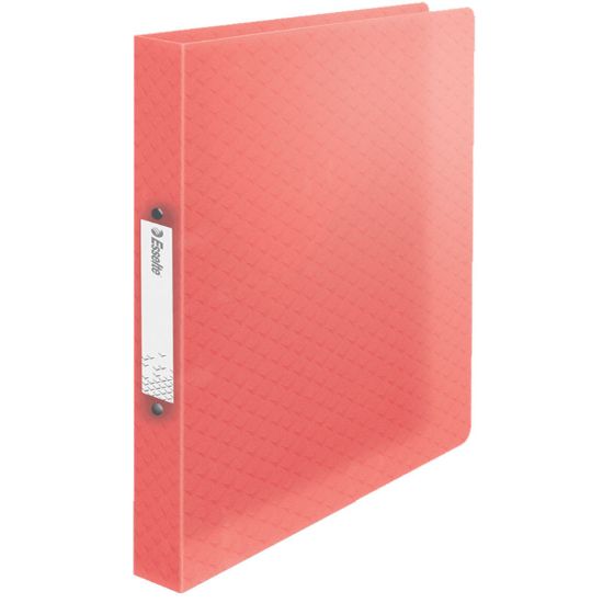 Poza cu CAIET MECANIC A4 2 INELE 25MM/32MM COPERTA FLEXIBILA CORAI COLOUR'BREEZE ESSELTE