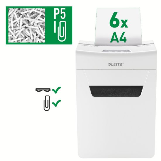 Poza cu DISTRUGATOR DOC IQ PROTECT 6M MICRO-CUT 6 COLI P5 LEITZ