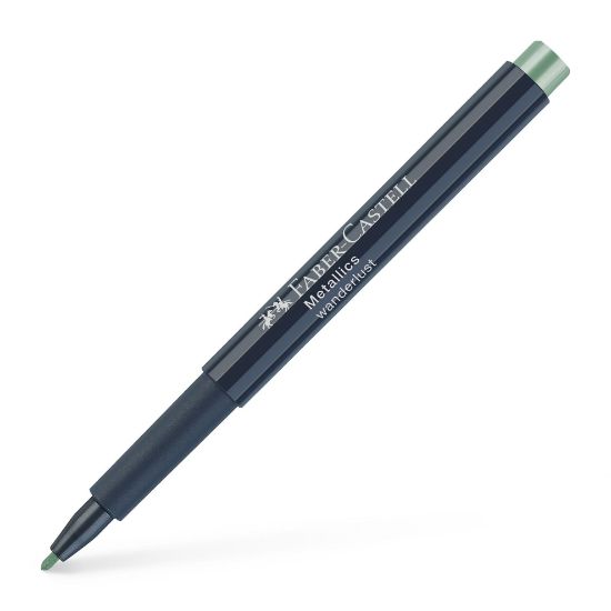 Poza cu MARKER METALLICS VERDE FABER-CASTELL