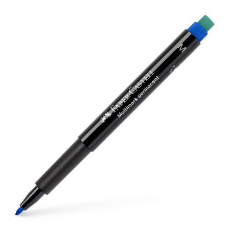 Poza cu MARKER PERMANENT ALBASTRU M MULTIMARK FABER-CASTELL