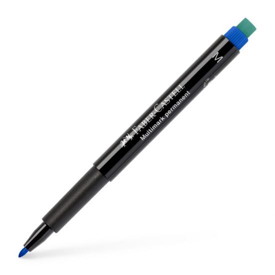 Poza cu MARKER PERMANENT ALBASTRU M MULTIMARK FABER-CASTELL