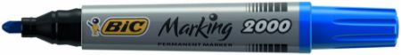 Poza cu MARKER PERMANENT ALBASTRU VARF ROTUND 2000 BIC