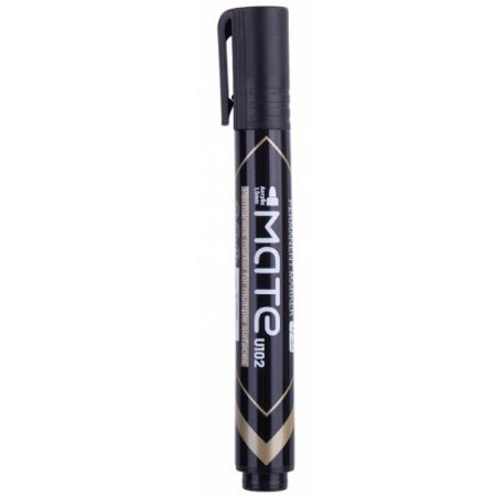 Poza cu MARKER PERMANENT NEGRU VARF ROTUND 1.5MM MATE DELI
