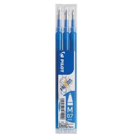 Poza cu MINA ROLLER 0.7MM BLEUMARIN 3/SET FRIXION PILOT