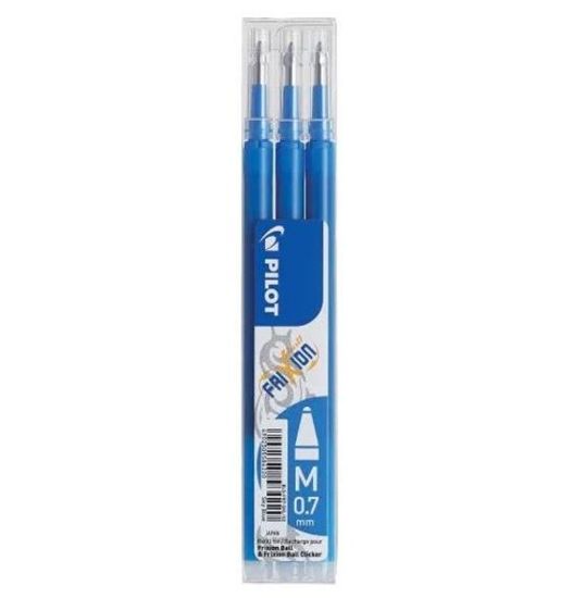 Poza cu MINA ROLLER 0.7MM BLEUMARIN 3/SET FRIXION PILOT