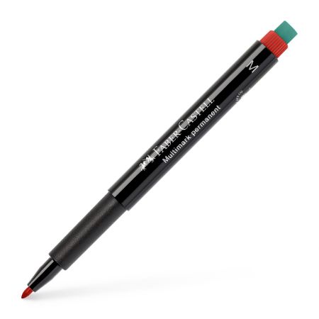 Poza cu MARKER PERMANENT ROSU M MULTIMARK FABER-CASTELL