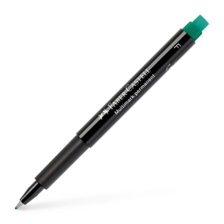 Poza cu MARKER PERMANENT VERDE F MULTIMARK FABER-CASTELL