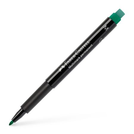 Poza cu MARKER PERMANENT VERDE M MULTIMARK FABER-CASTELL