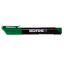 Poza cu MARKER PERMANENT VERDE VARF ROTUND 3MM KORES