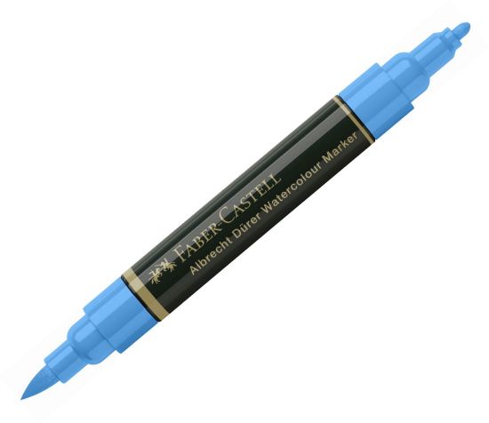 Poza cu MARKER SOLUBIL ALBASTRU PHTALO 110 A.DURER FABER-CASTELL
