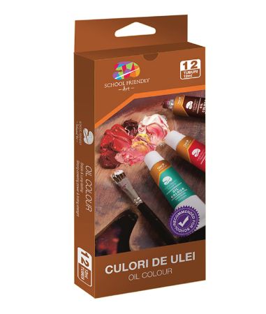 Poza cu CULORI ULEI 12/SET 12ML PIGNA