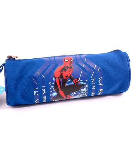 Poza cu PENAR ETUI TUBULAR SPIDERMAN HC ALBASTRU PIGNA
