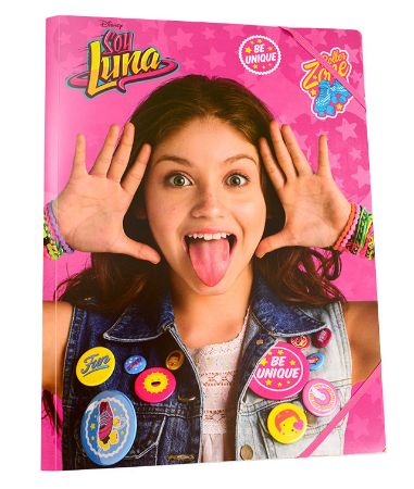 Poza cu MAPA PLASTIC CU ELASTIC SOY LUNA PIGNA