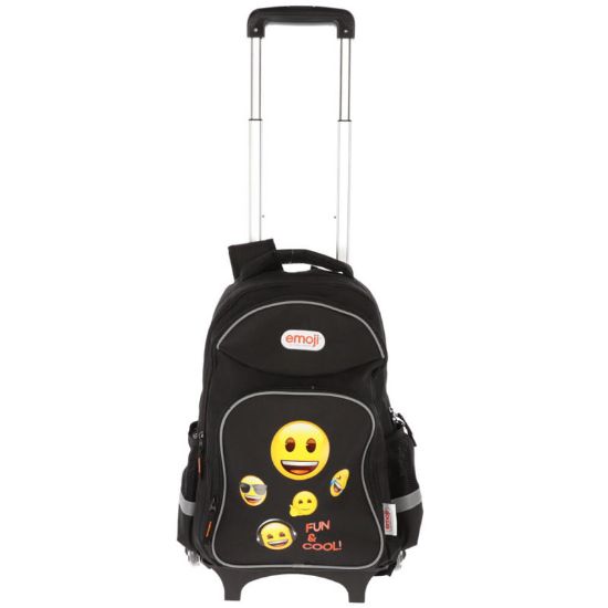 Poza cu GHIOZDAN TROLLER CLASELE I-IV EMOJI NEGRU PIGNA
