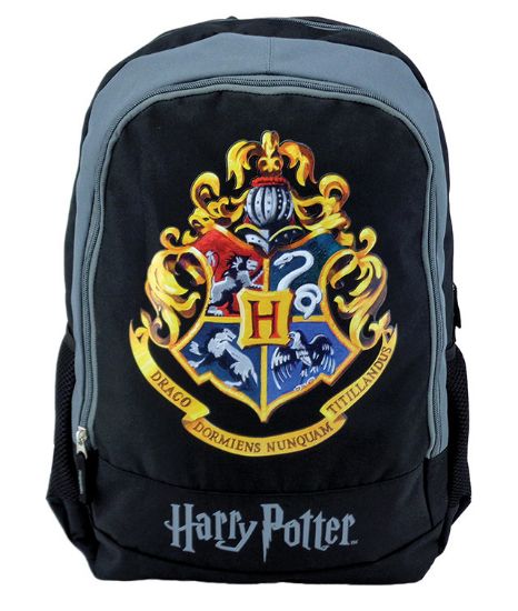 Poza cu GHIOZDAN GIMNAZIU HARRY POTTER NEGRU HOGWARTS PIGNA