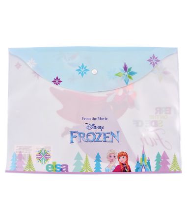 Poza cu MAPA PLASTIC CU BUTON A4 FROZEN PIGNA
