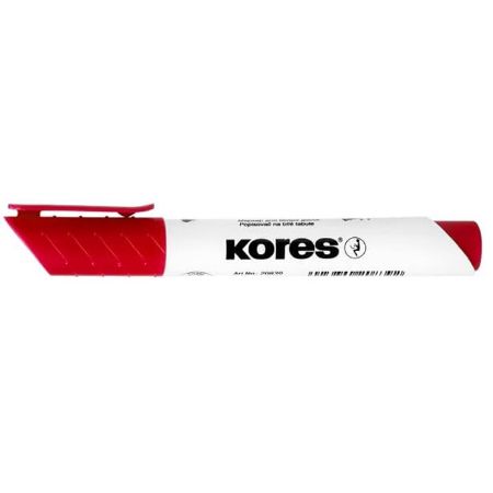 Poza cu MARKER WHITEBOARD ROSU 3MM KORES