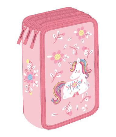 Poza cu PENAR ECHIPAT 33 PIESE 3 FERMOARE UNICORNI PIGNA