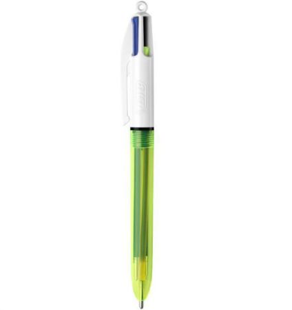 Poza cu PIX CU MECANISM 4 CULORI FLUO BIC
