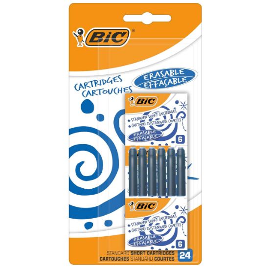 Poza cu CARTUSE CERNEALA ALBASTRA 24/BLISTER BIC