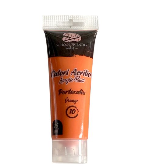 Poza cu CULORI ACRILICE 75ML PORTOCALIU PREMIUM SF ART PIGNA