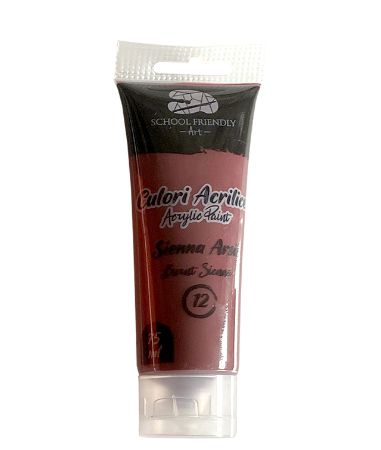 Poza cu CULORI ACRILICE 75ML SIENNA ARSA PREMIUM SF ART PIGNA