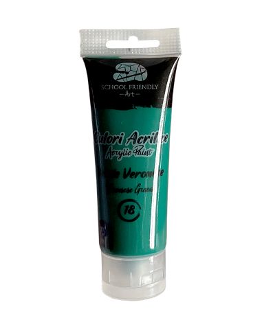 Poza cu CULORI ACRILICE 75ML VERDE VERONESE PREMIUM SF ART PIGNA