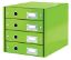 Poza cu CABINET 4 SERTARE VERDE CLICK&STORE LEITZ