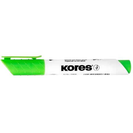 Poza cu MARKER WHITEBOARD VERDE DESCHIS 3MM KORES
