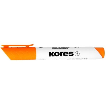 Poza cu MARKER WHITEBOARD PORTOCALIU 3MM KORES