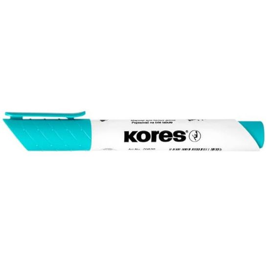 Poza cu MARKER WHITEBOARD TURCOAZ 3MM KORES