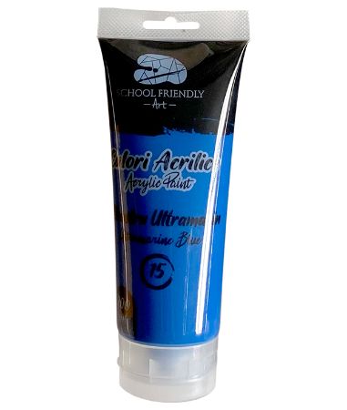 Poza cu CULORI ACRILICE 200ML ALBASTRU ULTRAMARIN PREMIUM SF ART PIGNA