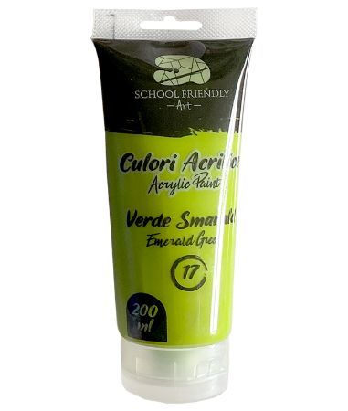 Poza cu CULORI ACRILICE 200ML VERDE SMARALD PREMIUM SF ART PIGNA