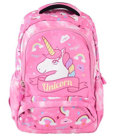 Poza cu GHIOZDAN CLASELE I-IV SF UNICORN ROZ PIGNA
