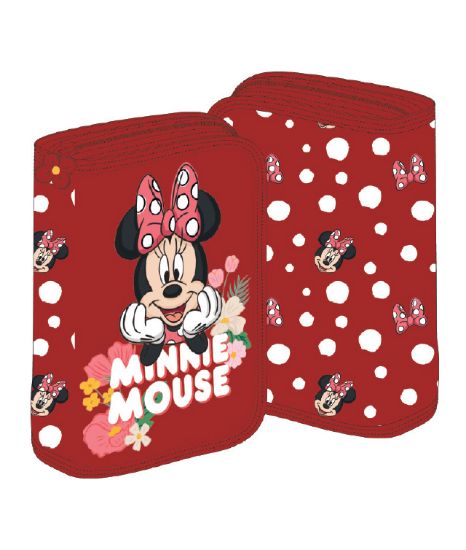 Poza cu PENAR NEECHIPAT 1 FERMOAR 2 EXTENSII MINNIE ROSU PIGNA