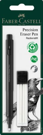 Poza cu RADIERA CREION PRECISION + REZERVE FABER-CASTELL