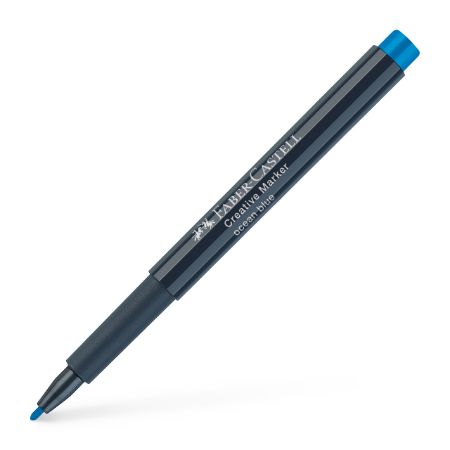 Poza cu MARKER CREATIV ALBASTRU OCEAN FABER-CASTELL