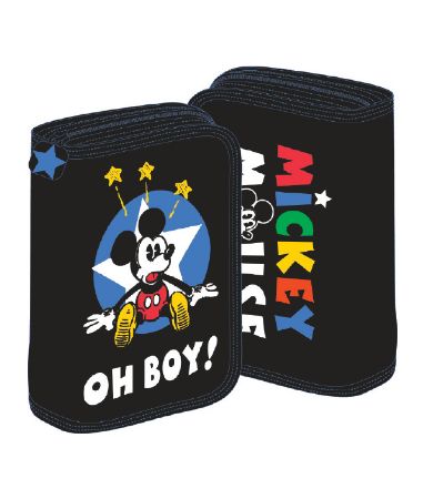 Poza cu PENAR NEECHIPAT 1 FERMOAR 2 EXTENSII MICKEY NEGRU PIGNA